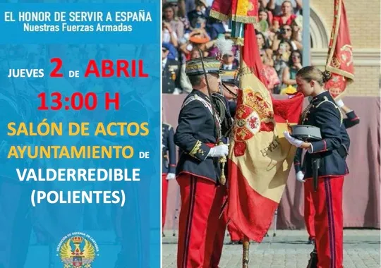 Valderredible acoge la exposición 'El Honor de Servir a España'