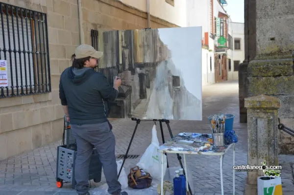 Castellar se viste de arte con el XXVI Certamen Internacional de Pintura Rápida