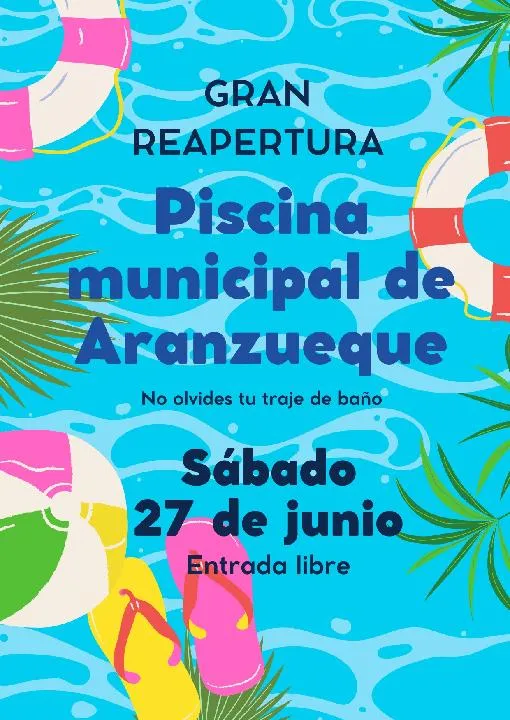 Aranzueque abre su piscina municipal el 27 de junio con precios sin cambios