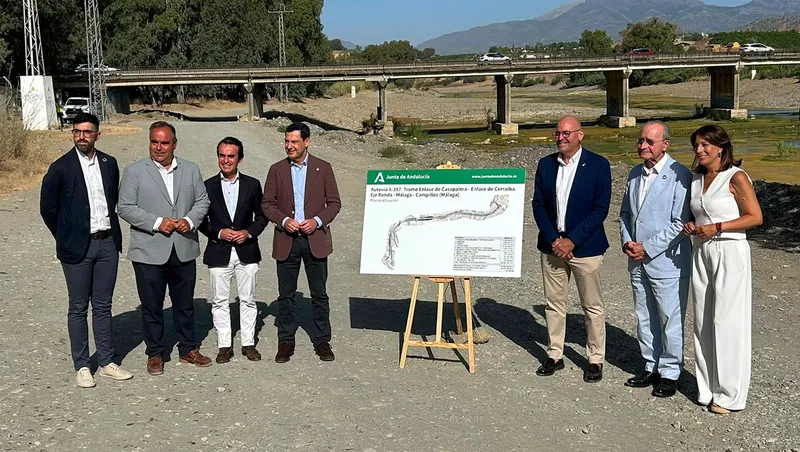 Arranca el desdoblamiento de la A-357 en Málaga tras 16 años de espera