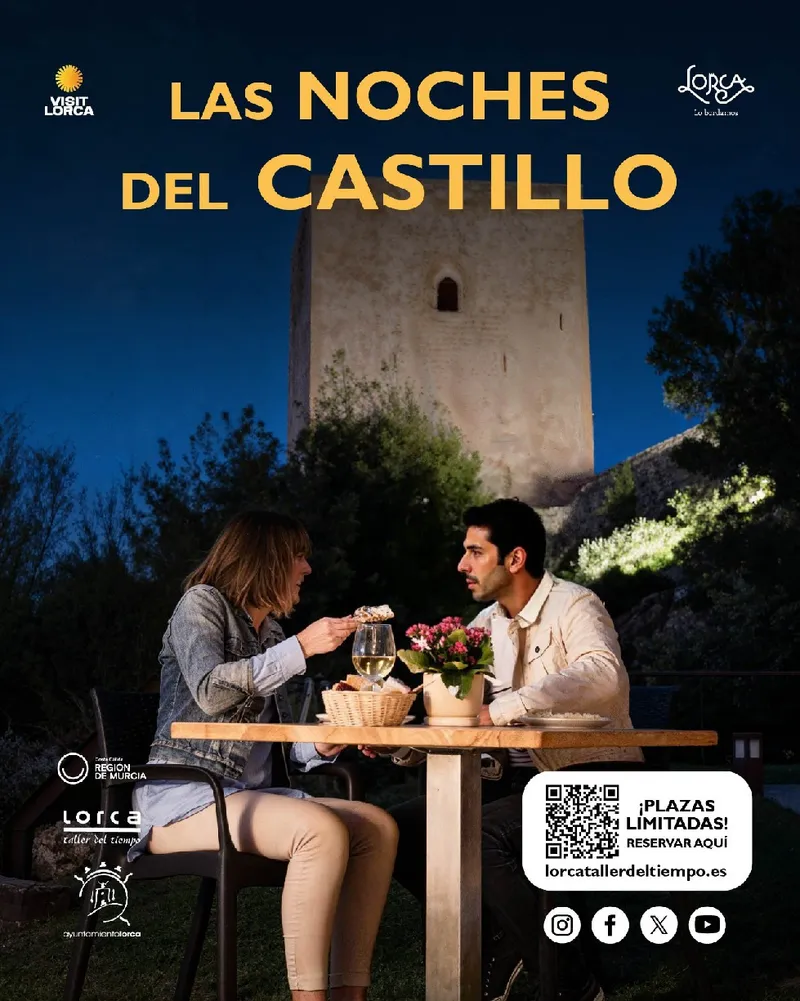 Lorca celebra agosto con un eclipse solar y la lluvia de las Perseidas desde su Castillo