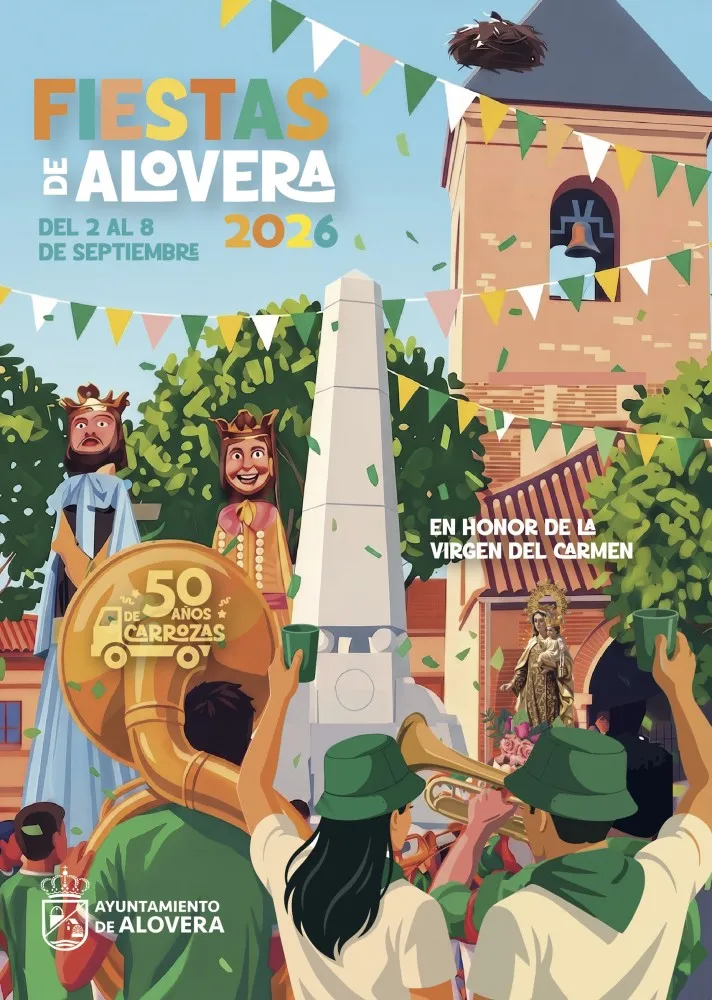 Alovera informa sobre el tratamiento de la procesionaria y publica el programa de fiestas