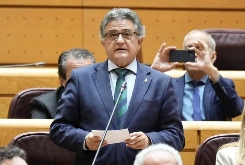 Leopoldo Sierra reclama en el Senado una financiación justa para los ayuntamientos