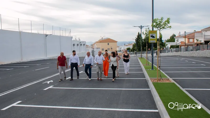 Ogíjares inaugura un nuevo aparcamiento público en Loma Linda con más de 150 plazas
