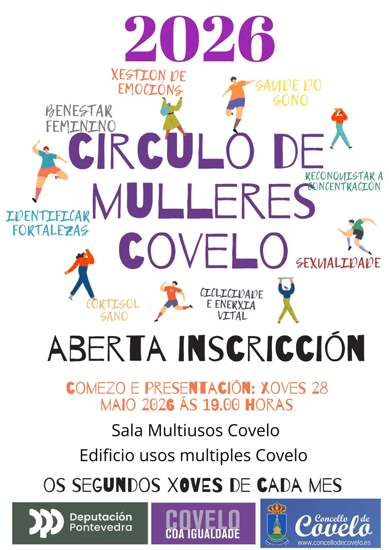 Covelo lanza 'Círculo de Mulleres' para el bienestar femenino los segundos jueves de mes