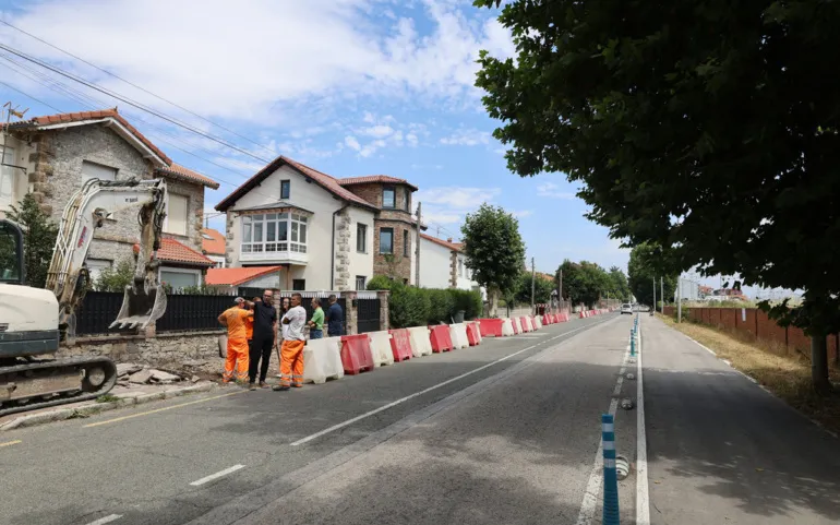 Reinosa inicia la rehabilitación integral de la Avenida Castilla con una inversión de 779.000 euros
