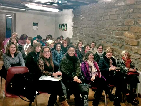 AMUDELA impulsa la igualdad y la cultura con 320 socias en Larraga