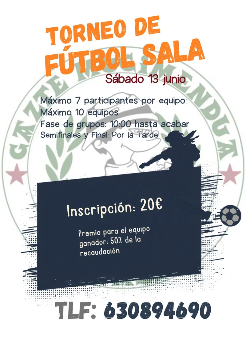 Beriáin celebra un torneo de fútbol sala con premios en metálico