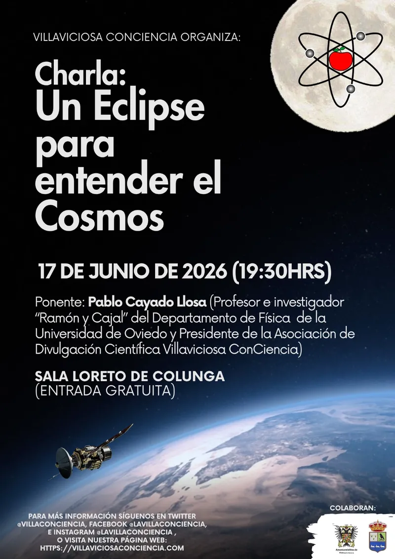 Colunga acoge charlas sobre astronomía y ciencia en junio y julio