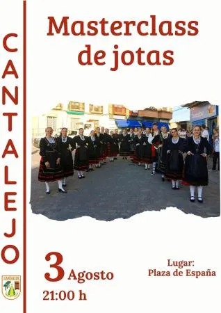Cantalejo celebra una masterclass de jotas en la Plaza de España