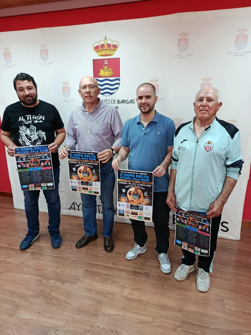 Bargas acoge la II Copa Delta de fútbol sala base con casi 300 jóvenes deportistas