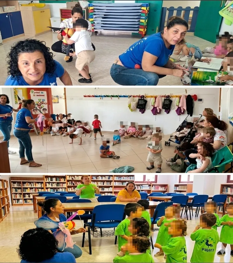 Las Escuelas Infantiles de Pájara fomentan la lectura con cuentacuentos y títeres