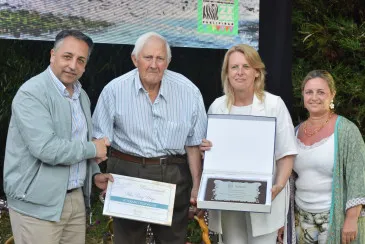 Piélagos homenajea a Félix Pérez Diego, 'El Molinero', por su legado en la pesca y conservación fluvial