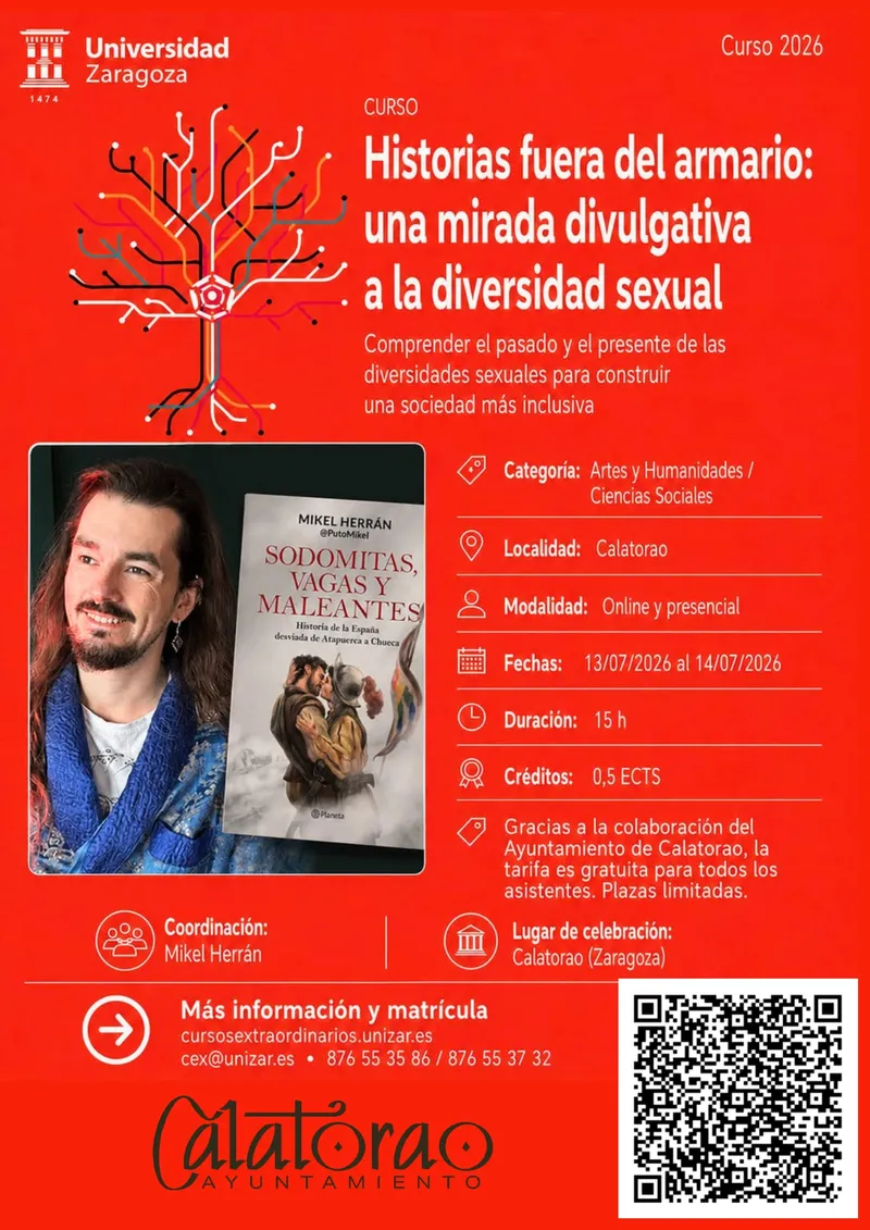 Calatorao acoge un curso extraordinario de la Universidad de Zaragoza sobre diversidad sexual