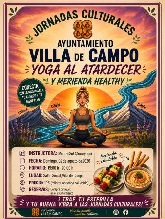 Campo celebra un taller de yoga para fomentar el bienestar el 2 de agosto