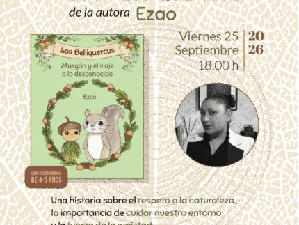 Alpedrete acoge la presentación del libro 'Los Belluquercus' con un taller de la autora Ezao