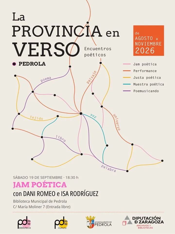 Pedrola acoge una Jam Poética para acercar la poesía al público