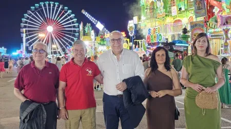 Manzanares inaugura su feria con una noria gigante y actuaciones gratuitas