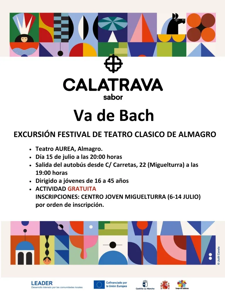 Juventud de Miguelturra viaja gratis al Festival de Teatro Clásico de Almagro