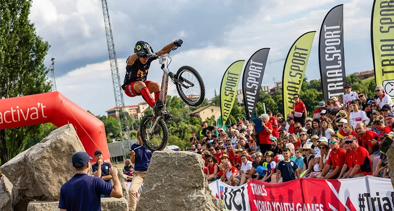 Juan Moreno, joven promesa de Trillo, se corona campeón del mundo de trial bici