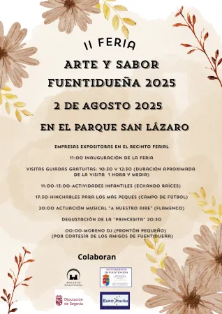 Fuentidueña celebra con éxito la II Feria Arte y Sabor