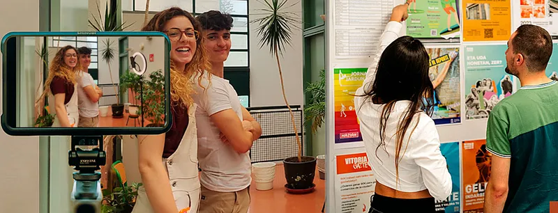 Convocatoria para jóvenes informadores en Vitoria-Gasteiz: plazo hasta el 2 de octubre
