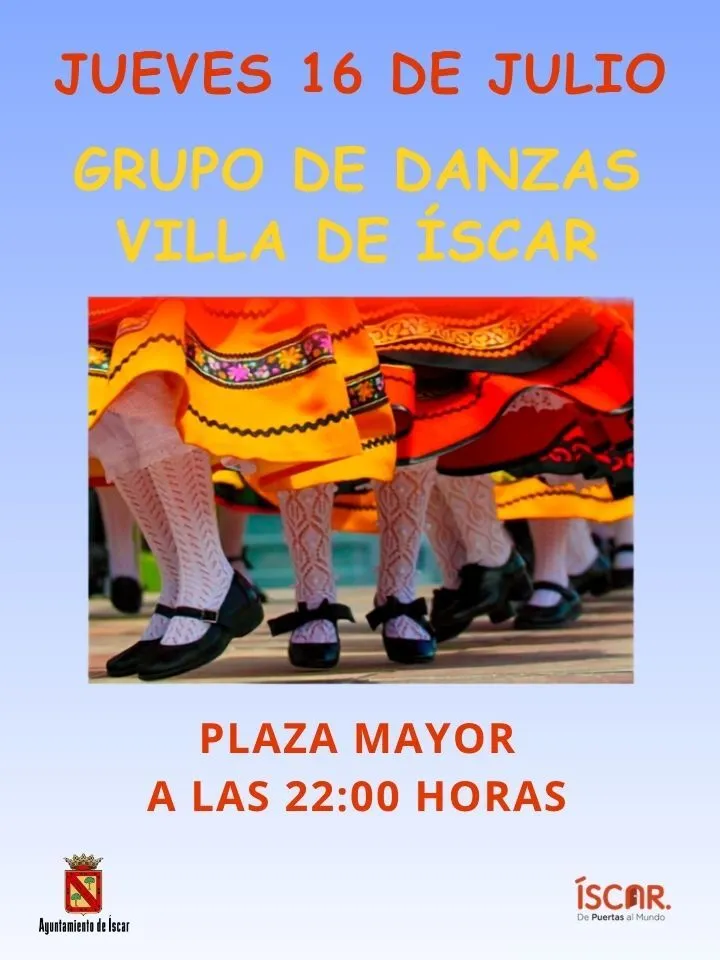 El Grupo de Danzas Villa de Íscar pospone su actuación por el Mundial de Fútbol