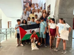 Telde acoge a niños saharauis del programa Vacaciones en Paz