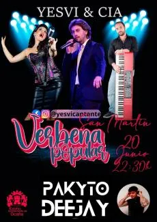 Ocaña celebra la verbena popular 'Yesvi & Cía' este sábado 20 de junio
