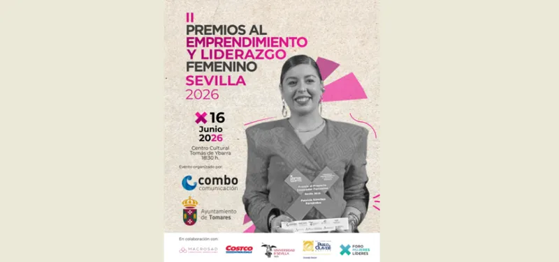 Tomares acoge la gala de los II Premios al Emprendimiento y Liderazgo Femenino de Sevilla
