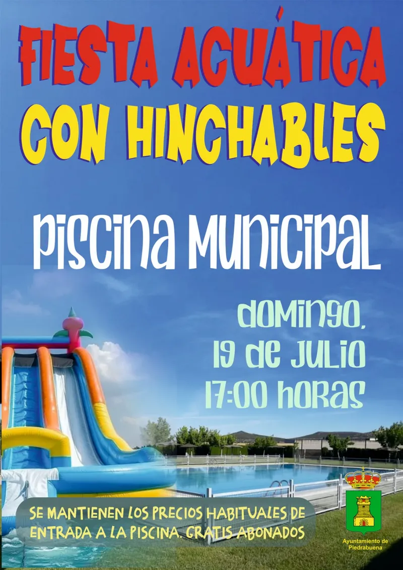 La piscina municipal de Piedrabuena abre sus puertas con precios habituales