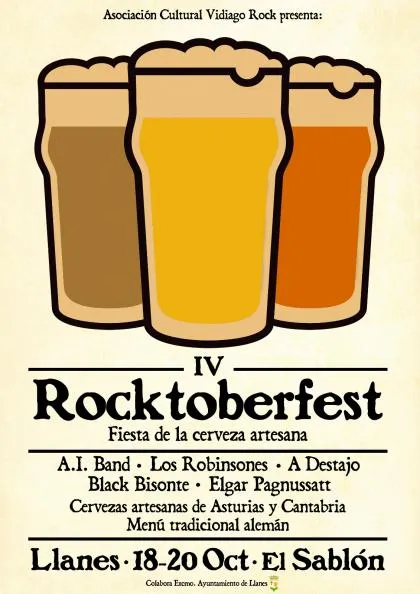 Llanes celebra la IV edición del Rocktoberfest con cerveza artesana y música en directo