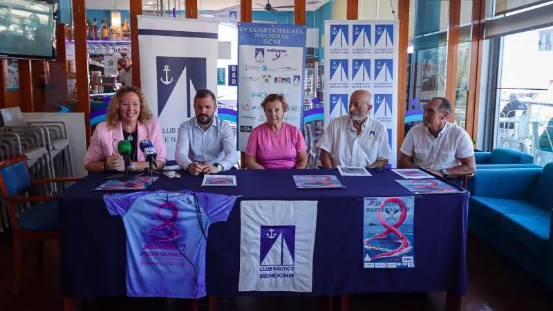 Benidorm acoge la IV Regata Nacional de supervivientes de cáncer de mama