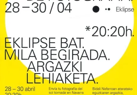El Planetario de Pamplona lanza un concurso fotográfico para el eclipse de sol de 2026