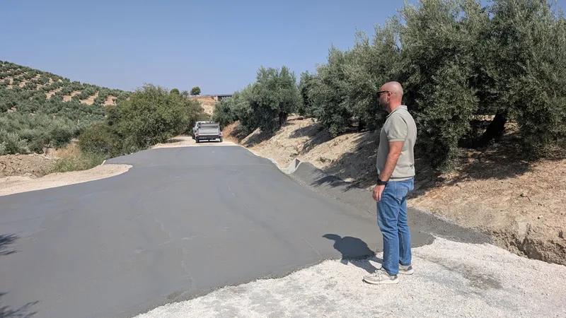 Torredelcampo invierte 48.000 euros en reparar el Camino de los Arroyuelos tras las borrascas