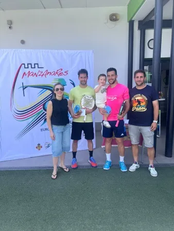 Luis del Moral y Carlos Puche se coronan campeones del torneo de pádel 'Manzanares Villa Europea del Deporte 2026'