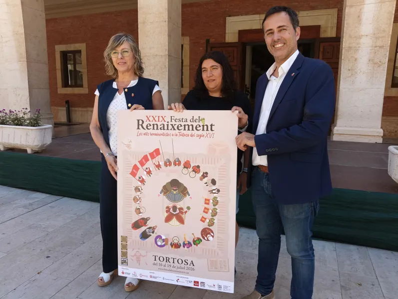 Tortosa desvela los detalles de la 29ª Festa del Renaixement, dedicada a las artes del siglo XVI