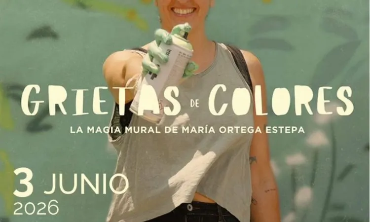 Casariche proyecta el documental 'Grietas de colores' sobre la artista María Ortega Estepa