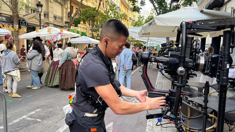 València se consolida como plató de series con el rodaje de 'Respira'
