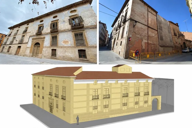 Calatayud licita la rehabilitación del Palacio de los Marqueses de Villa Antonia para crear 21 viviendas públicas