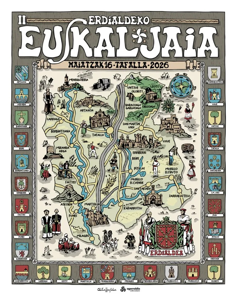 Tafalla celebra la XIX Primavera en Euskera con un programa cultural y deportivo