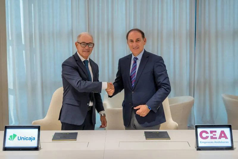 Unicaja y CEA firman un convenio para ofrecer servicios financieros ventajosos a los asociados