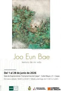 Joo Eun Bae expone 'Textura de mi vida' en la Sala Compromiso de Caspe