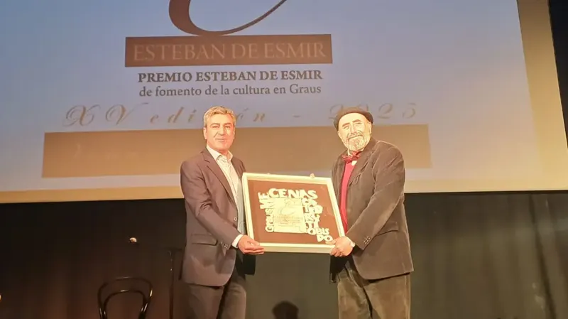 Graus homenajea al médico y escritor Venancio Díaz Castán con el XV Premio Esteban de Esmir