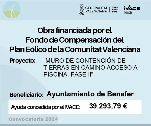 Comunidad Valenciana abre plazo para ayudas del Fondo de Compensación del Plan Eólico 2024