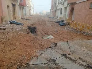 Caspe renueva la calle San Bartolomé con una inversión de 250.000 euros