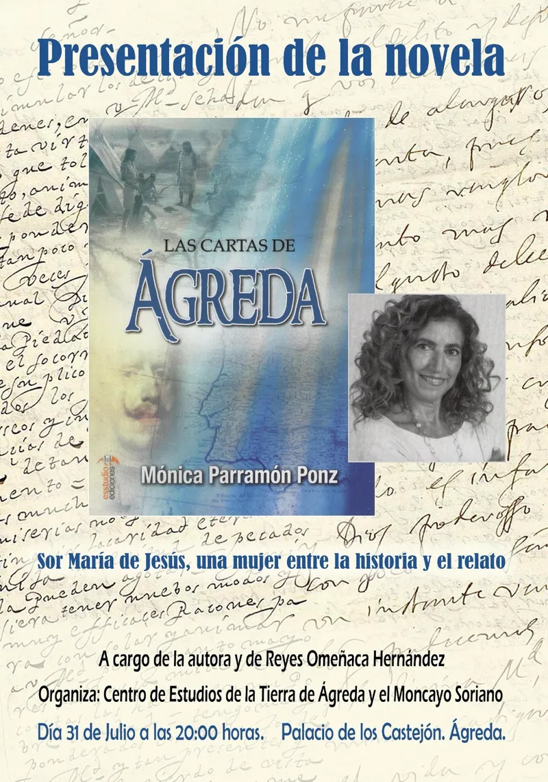 Ágreda presenta la novela 'Las Cartas de Ágreda' en un evento cultural