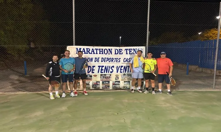 XXVII Maratón de Dobles de Tenis 'Villa de Casariche' reúne a deportistas locales