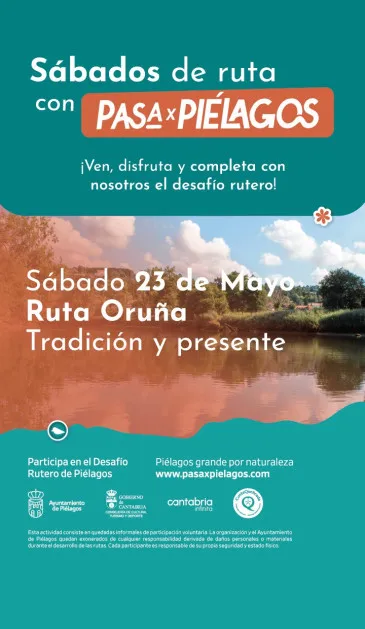 Piélagos invita a descubrir Oruña con la ruta guiada 'Pasado y presente'