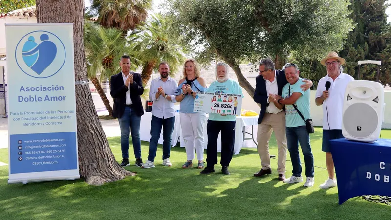 El Cross Solidario Doble Amor de Benidorm recauda 26.826 € para mejorar el centro ocupacional